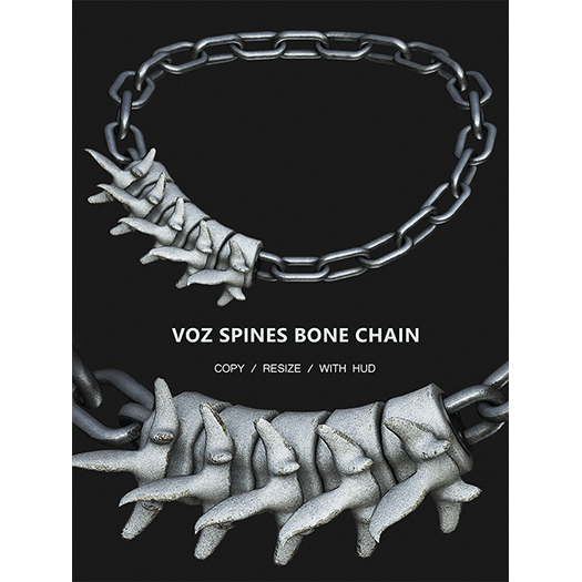 [VOZ] Spines Bone Chain (Group Gift Inworld)