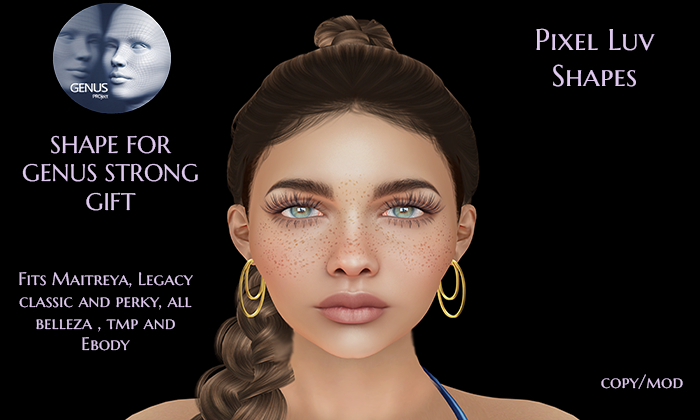 Shape for Genus Strong Group Gift - Pixel Luv (ADD)