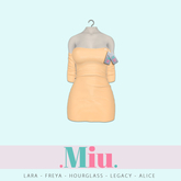 Miu - Ruby dress vanilla custard
