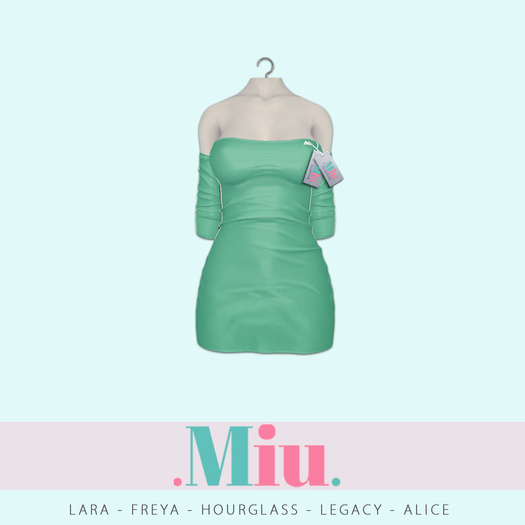 Miu - Ruby dress teal