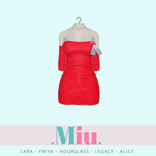 Miu - Ruby dress jester red