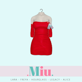 Miu - Ruby dress chili pepper
