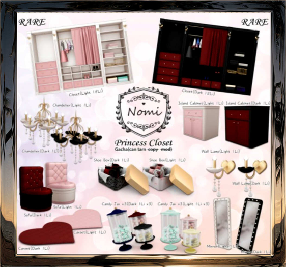 -Nomi-Princess Closet-Closet (Dark-1) RARE