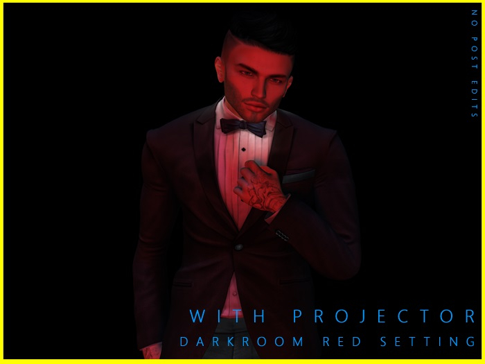 Darkroom Red Projector