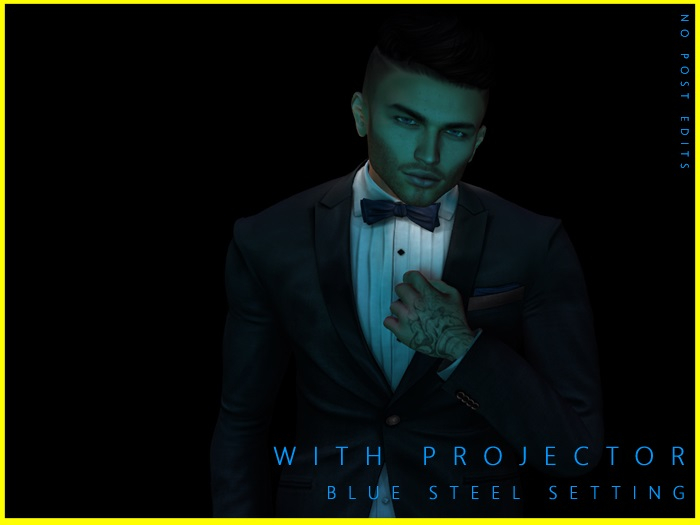 Blue Steel Projector