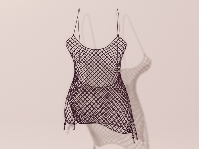 [M&S] Creative Studios Fizzy Bikini Fishnet Black