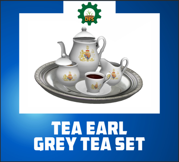 DFS TEA EARL GREY TEA SET (texture)