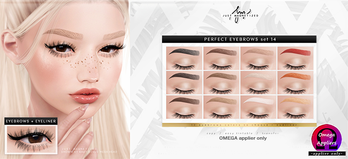 Just Magnetized - Perfect Eyebrows - set 14  for OMEGA