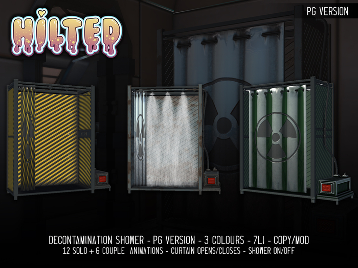 HILTED - Decontamination Shower Pack - PG Version (Add Me)