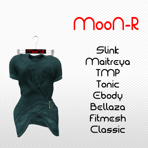 MooN-R Yasemin Wrap Aqua