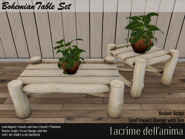 Bohemian Table Set