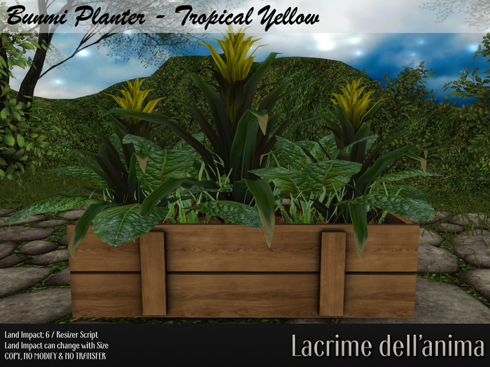 Bunmi Planter - Tropical Yellow