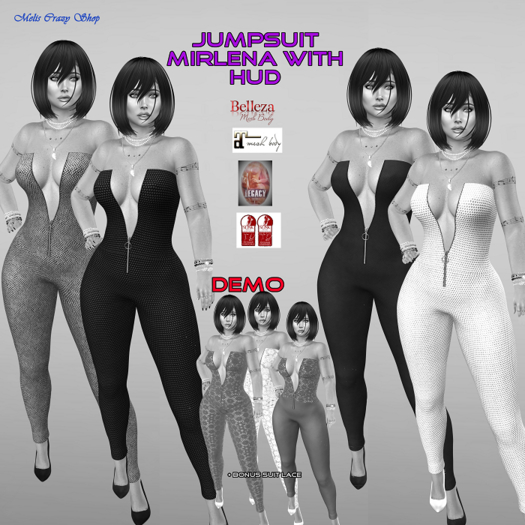 DEMO MIRLENA JUMPSUIT + Lace Bonus