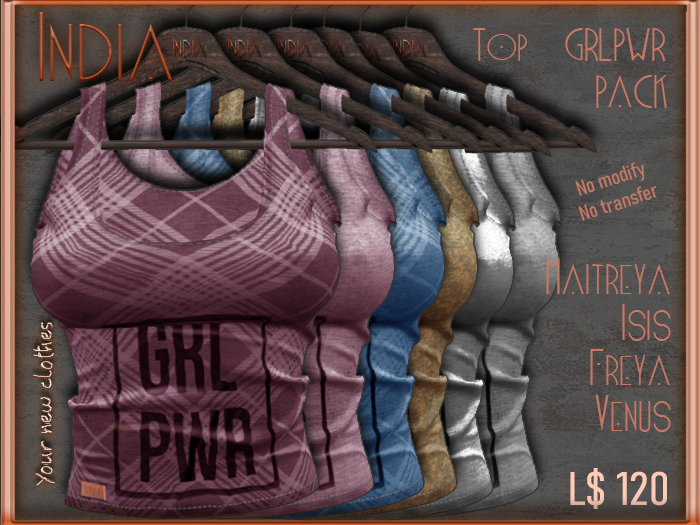 *** India *** - GRLPWR - FAT PACK