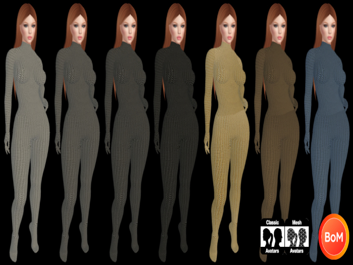 Chainmail Armor Fat Pack For BOM / System Tattoo Layers