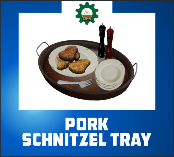 DFS PORK SCHNITZEL TRAY (texture)