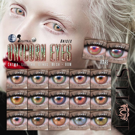 LOTUS. Unicorn Eyes 18 SECRET RARE
