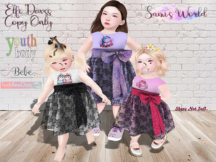 (SW) Elfi Dress TD/BEBE  FATPACK