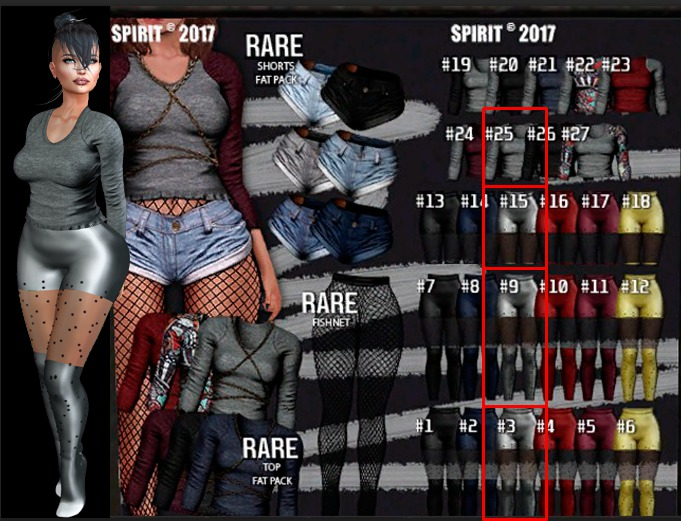 SPIRIT - Akima Full Set Silver [MAITREYA]