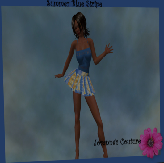 Summer Blue Stripe