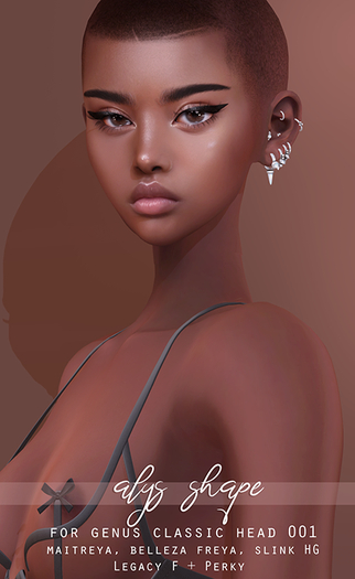 [CATPLNT] 'alys' shape // genus classic face 001