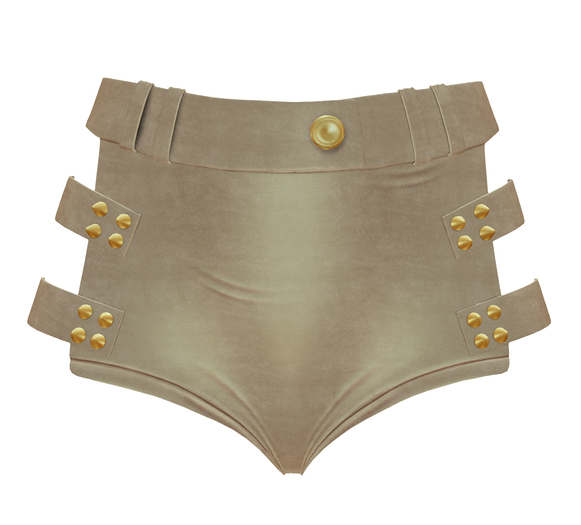 Limited Addiction - Kitty Shorts - Tan