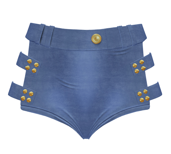 Limited Addiction - Kitty Shorts - Blue