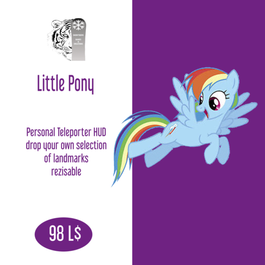 Personal Teleporter Little Pony