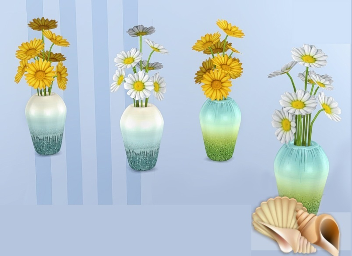 Groot flower vase full perm mesh