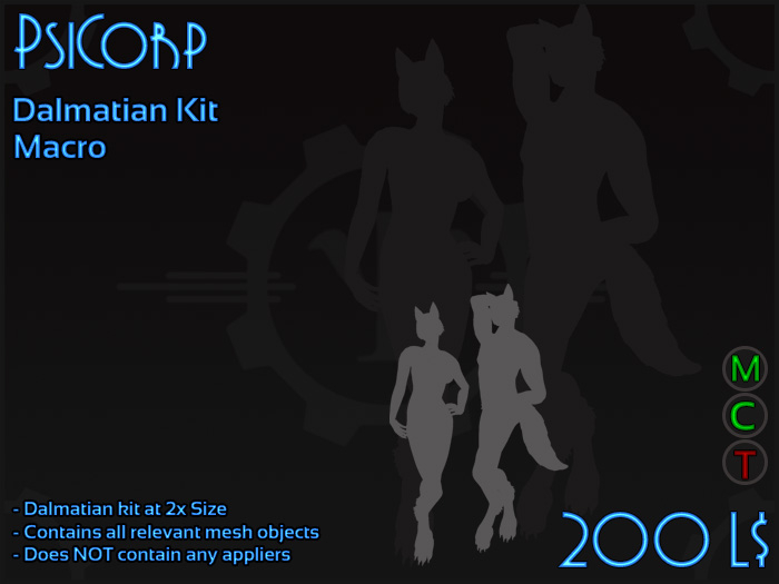 PsiCorp Dalmatian Kit - Macro