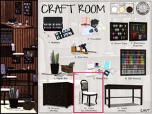 [IK] Craft Room - 10. Chair - ULTRARARE (boxed)