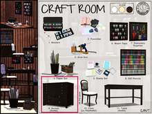 [IK] Craft Room - 09. Bureau - RARE (boxed)
