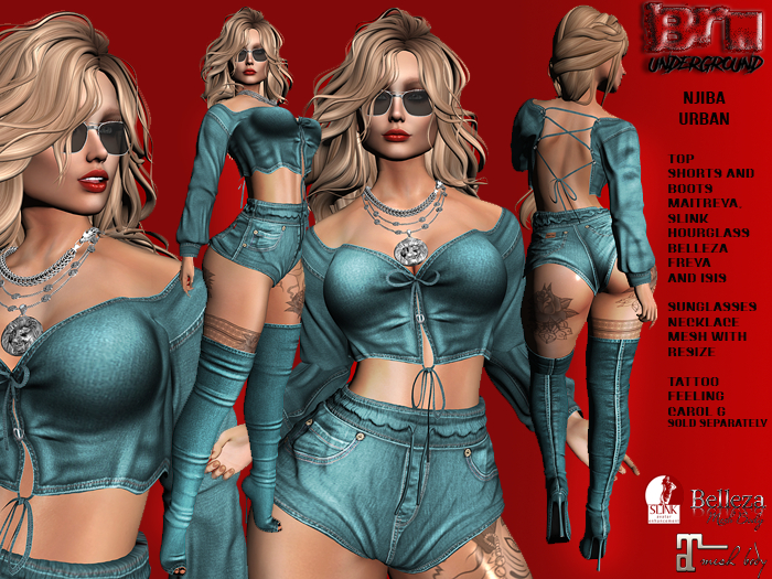**NJIBA SEA URBAN STYLE COMPLET OUTFIT** (WEAR)