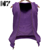 Nero - Roberto Open Hoodie - Purple