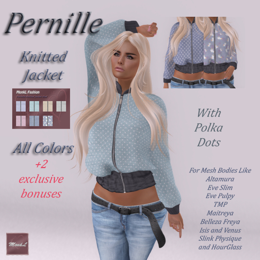Pernille Knitted Jacket FatPack - Hud included