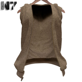 Nero - Roberto Open Hoodie - Khaki
