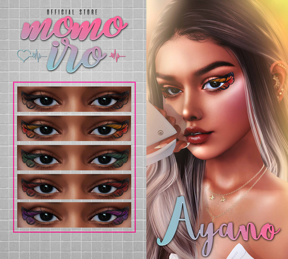 momoiro - ayano eyeshadow - genus + bom