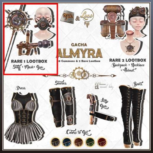 Luas x BJK Almyra Lootbox 1 RARE