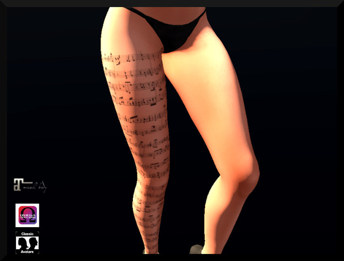 "Naughty" Music leg