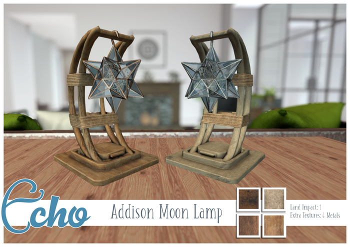 Echo - Addison - Moon Lamp