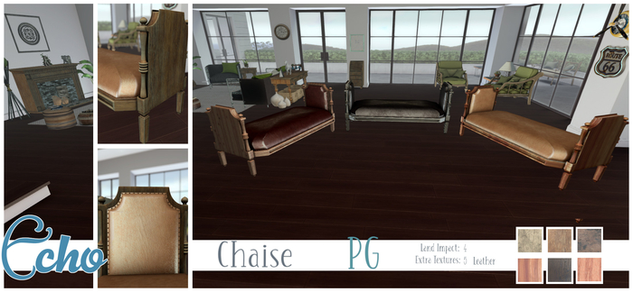 Echo - Addison - Chaise - PG - Fatpack