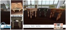 Echo - Avery - Side Table - Fatpack 