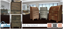 Echo - Avery - Roll Top Cabinet - Style 1