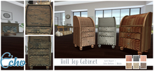 Echo - Avery - Roll Top Cabinet - Fatpack
