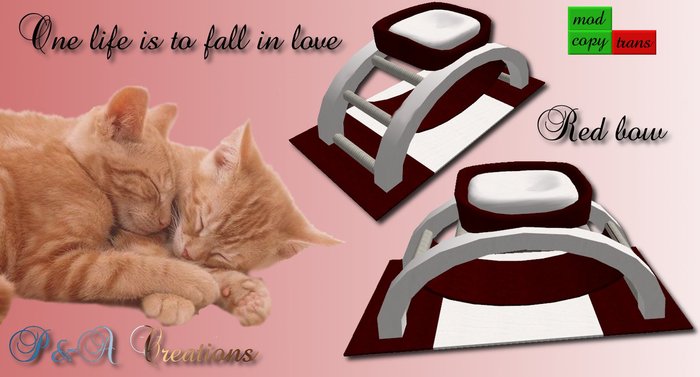 P&A Creations Red Bow