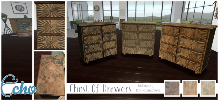 Echo - Avery - Chest of Drawers - Style 2