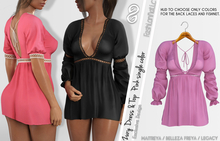 FashionNatic - Zury Dress Pink - Maitreya, Belleza Freya, Legacy