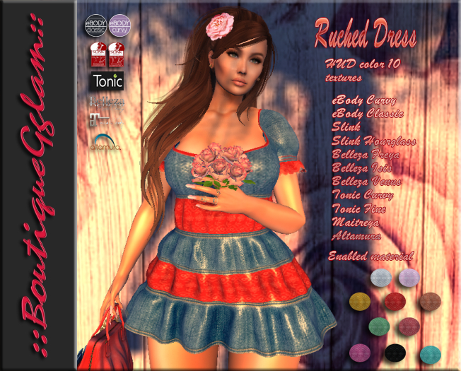::BG:: Ruched Dress 