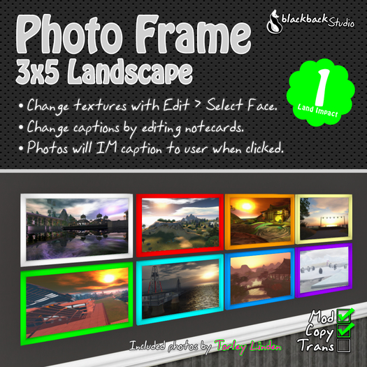[bbS] Photo Frame - 3x5 Landscape