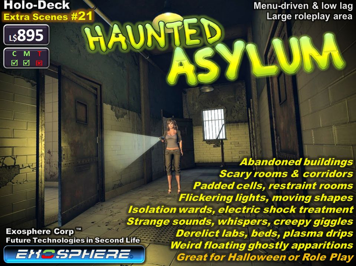 Holo-Deck Scenes 21 - Haunted Asylum